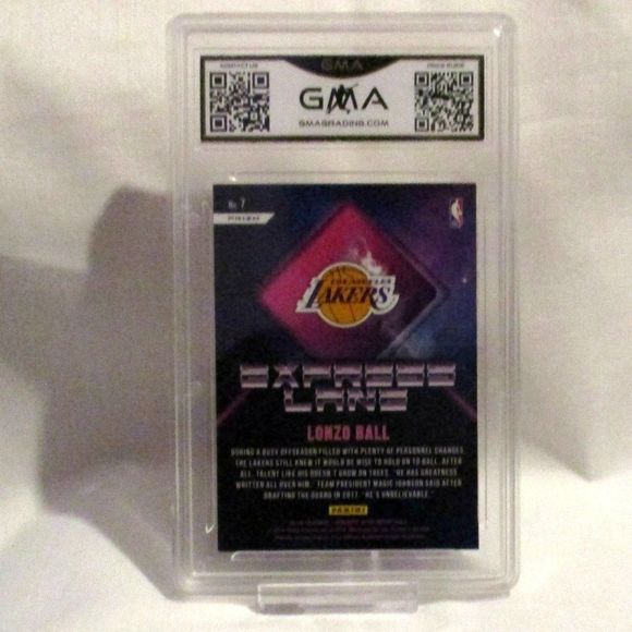Lonzo Ball #7 Express Lane 2018 Donruss Op… - Picture 2 of 2